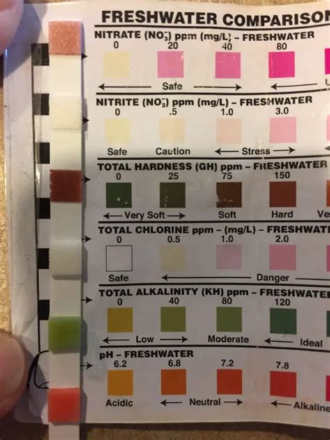 how to test hardness of water in aquarium|aquarium water testing chart.